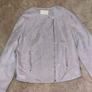 Maurices Light gray lightweight jacket